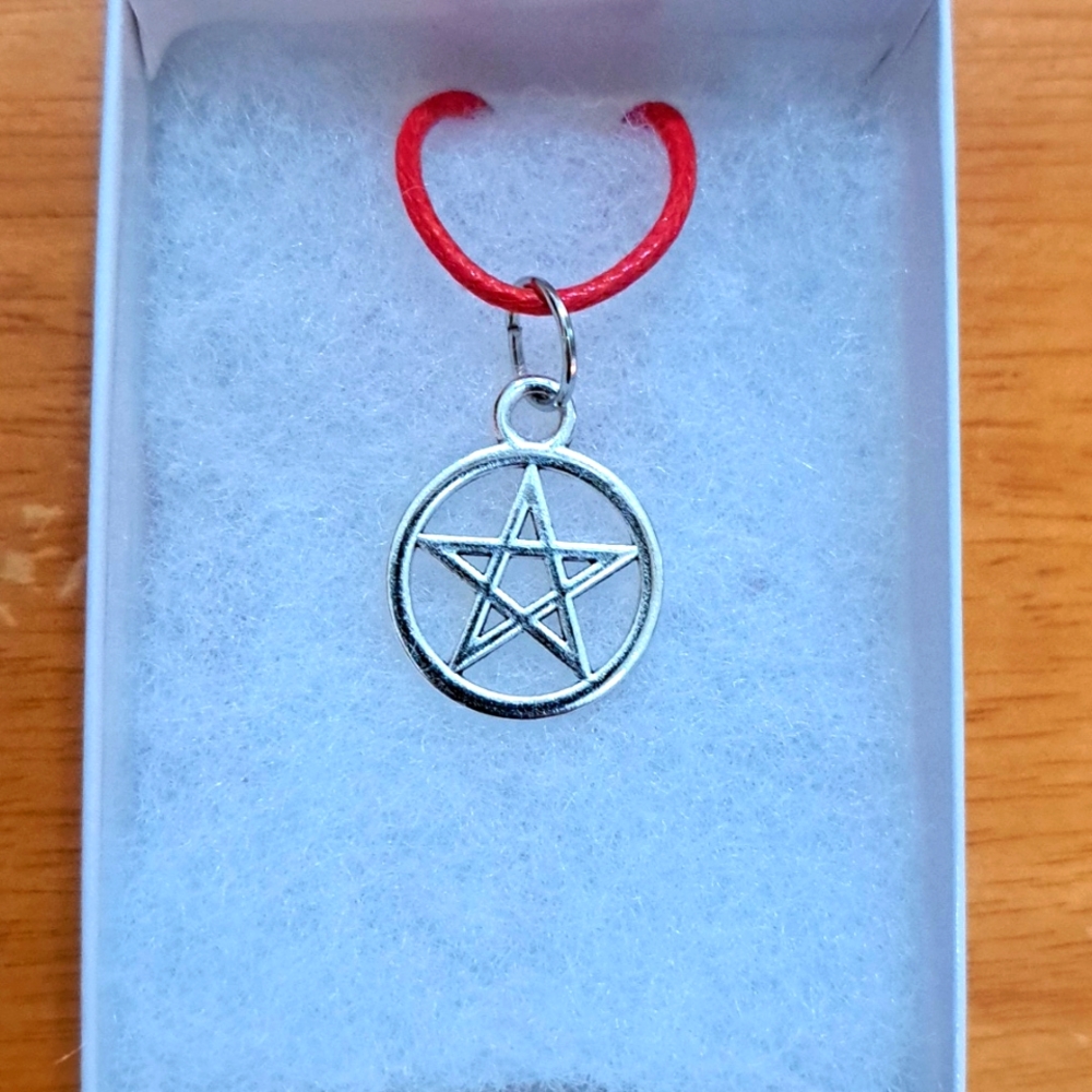Silver Pentagram Necklace